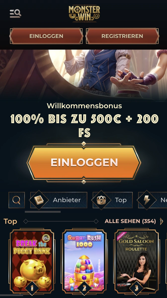 Monsterwin App